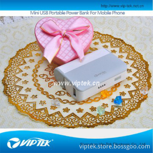 Viptek 2014 Power Banks For Cell Phone With Mirror